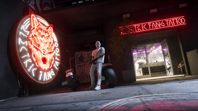 Electric Fang Tattoo Parlor — official Rockstar Games imagery